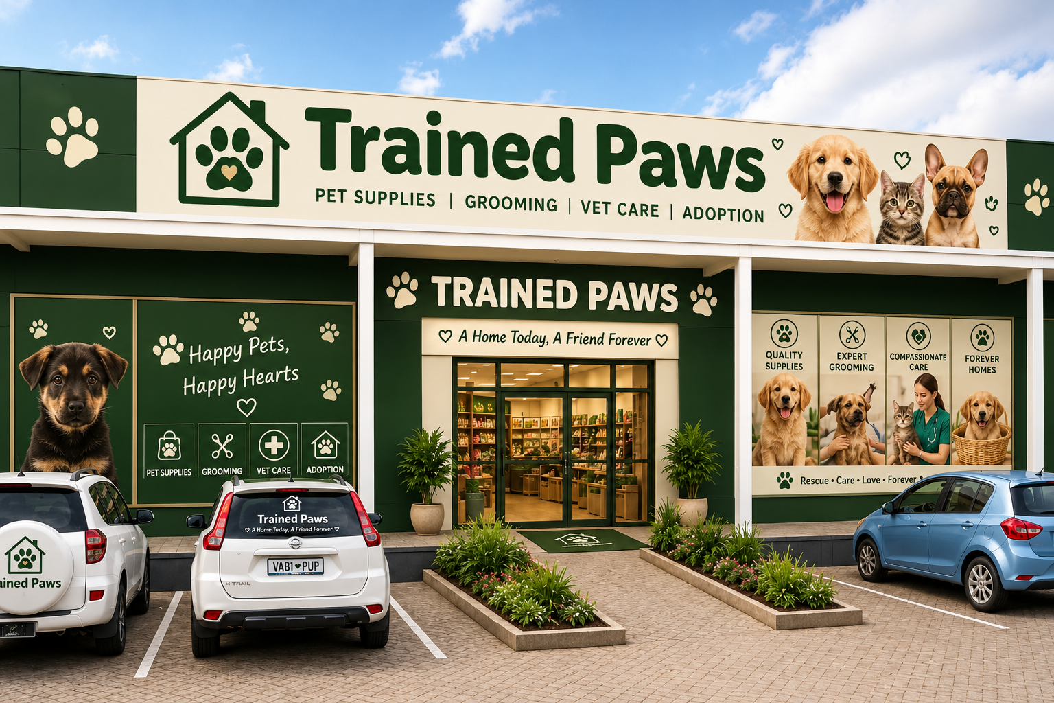 trained paws storefront haven